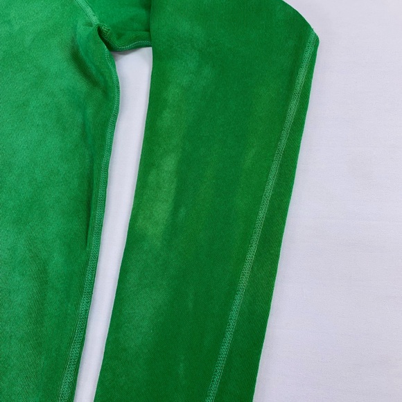 Freecity Supervintage Green Blue Supermat Open Hand Sweatshirt Women's XS New - Picture 6 of 16